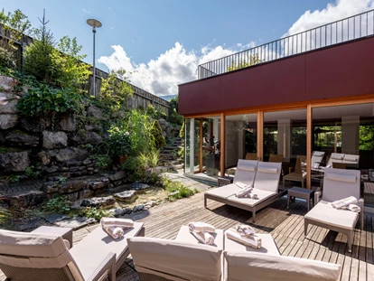 Hundehotel - Trink-/Fressnapf: an der Rezeption - Schruns - Wellnessbereich  - Relax und Vitalhotel Adler