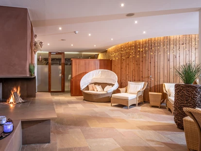 Hundehotel - Trink-/Fressnapf: an der Rezeption - Schruns - Wellnessbereich  - Relax und Vitalhotel Adler