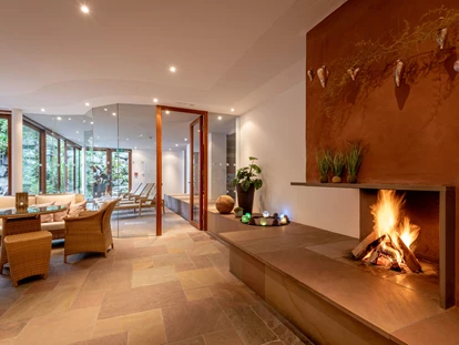 Hundehotel - Trink-/Fressnapf: an der Rezeption - Schruns - Wellnessbereich  - Relax und Vitalhotel Adler