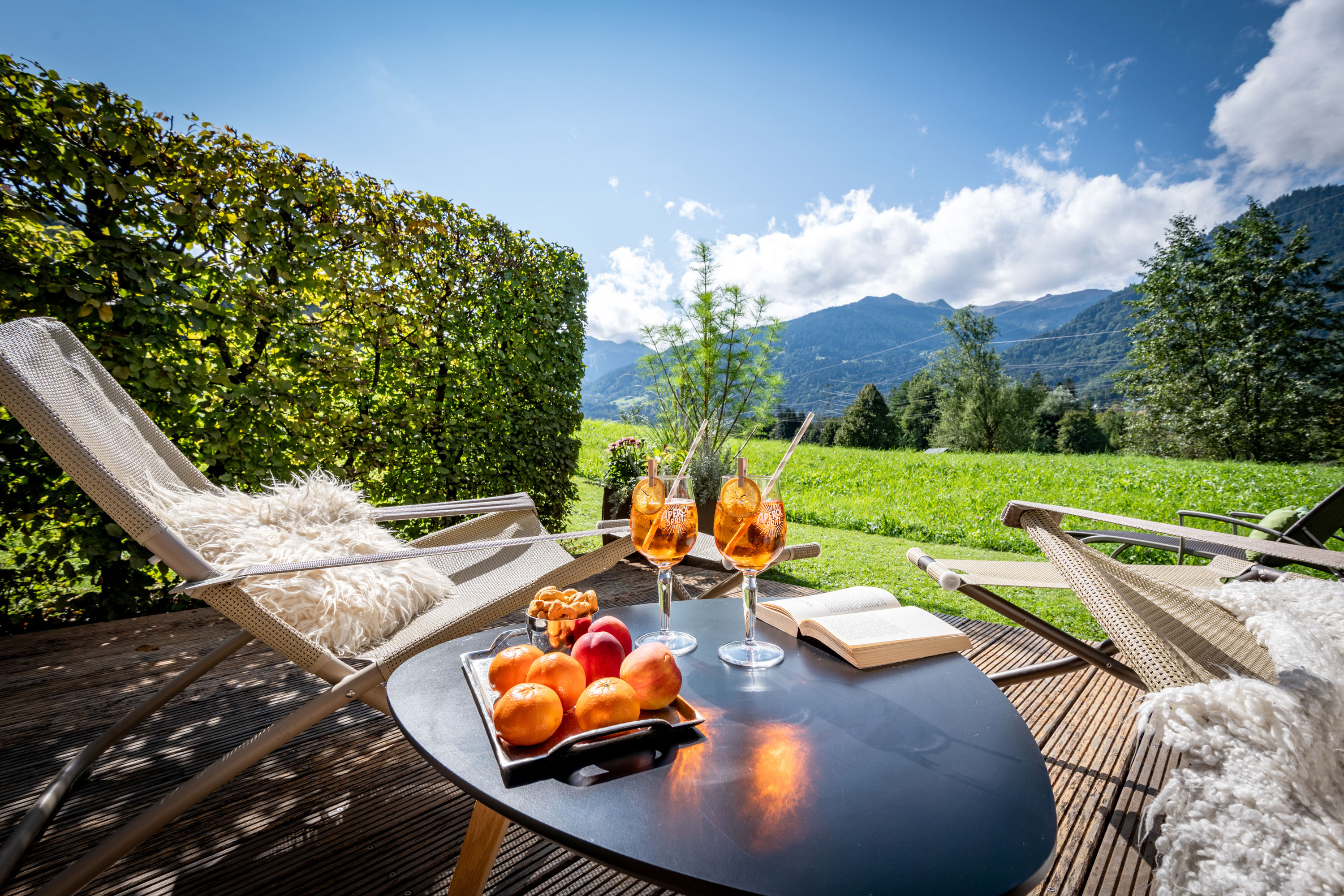 Urlaub-mit-Hund: Ferienwohnung Aussicht  - Relax und Vitalhotel Adler  - Haus | Umgebung