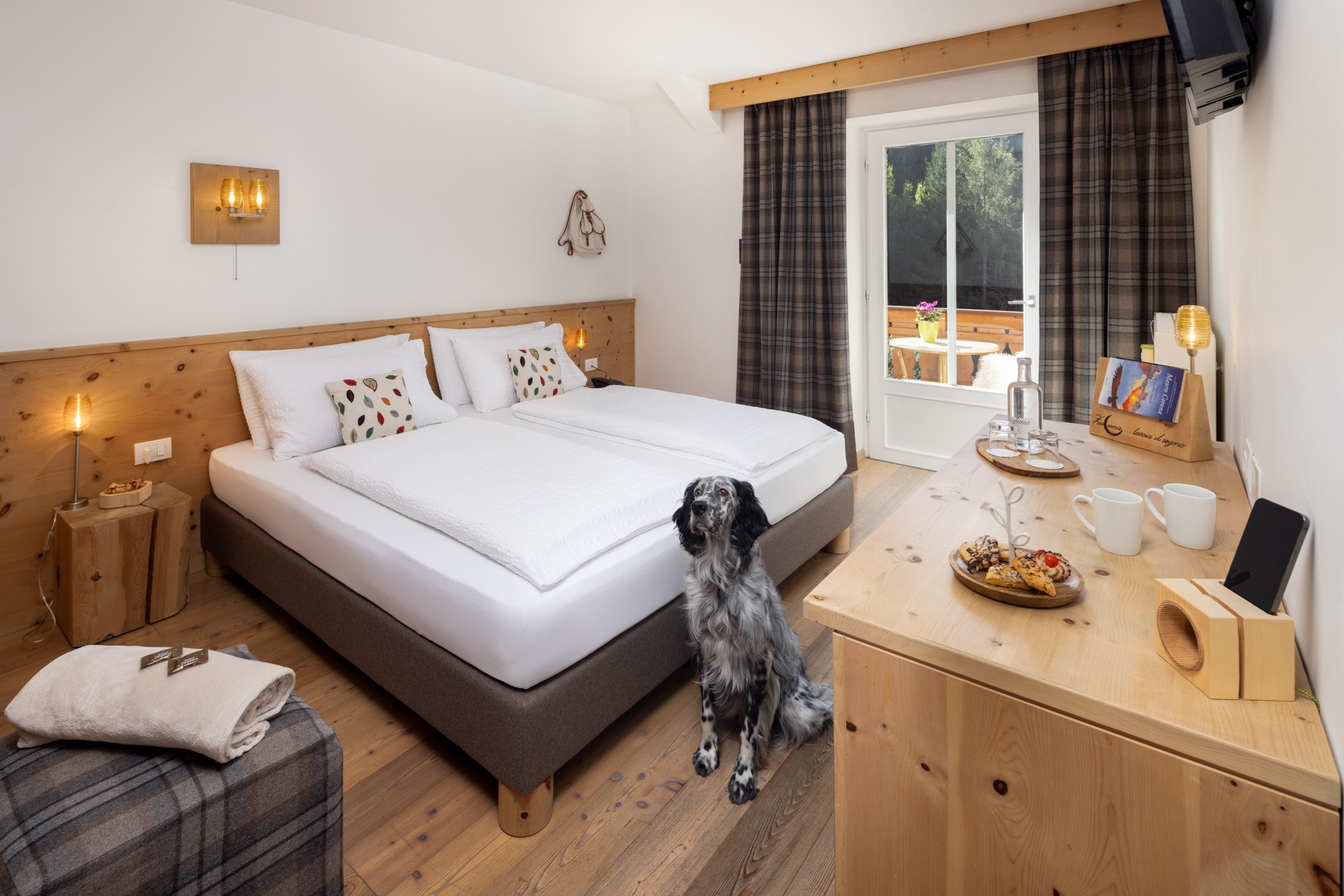 Hundehotel - Feldthurns - Komfortzimmer - Small & Lovely Hotel Zaluna