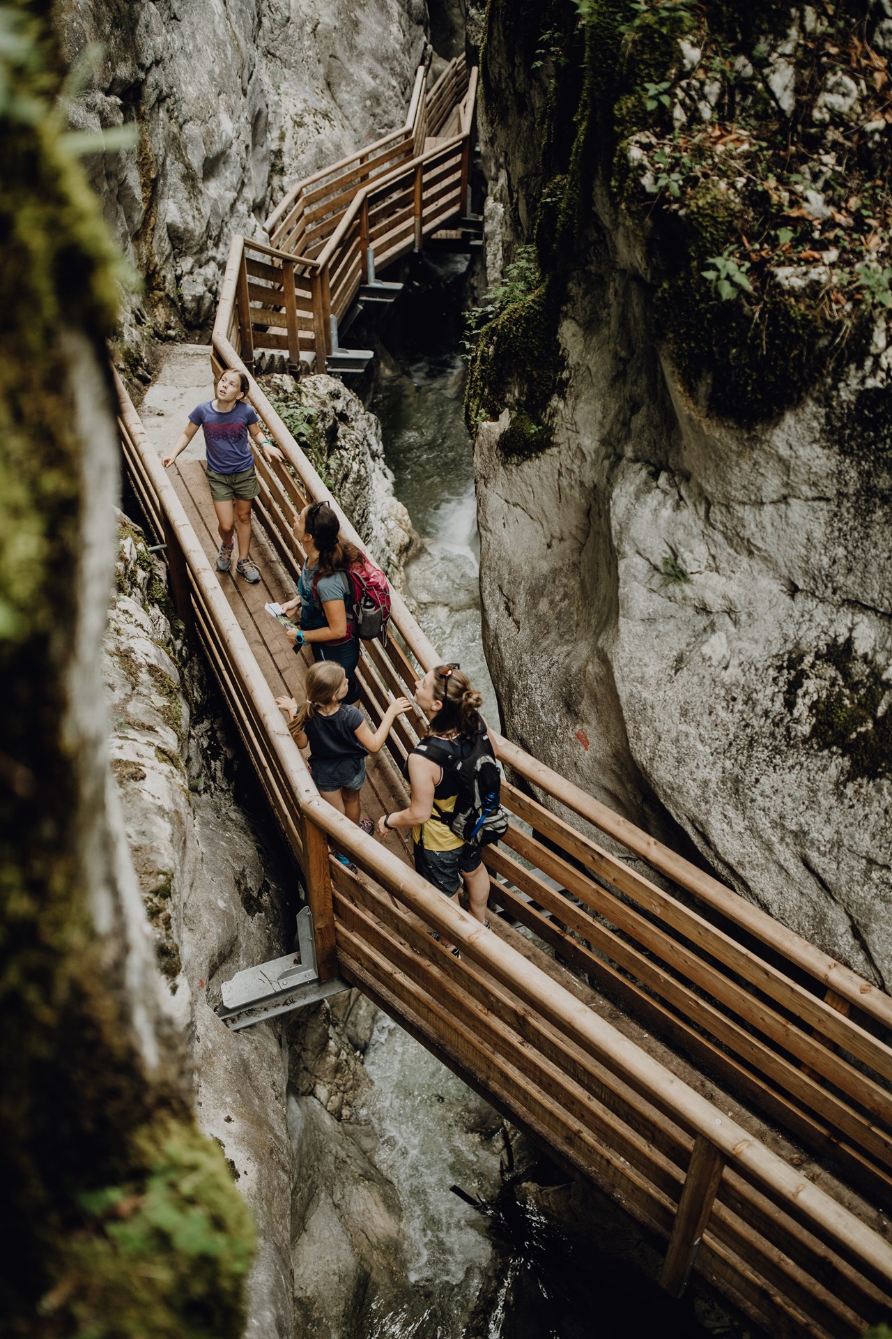 Naturhotel Schütterbad Ausflüge mit Hund Innersbachklamm