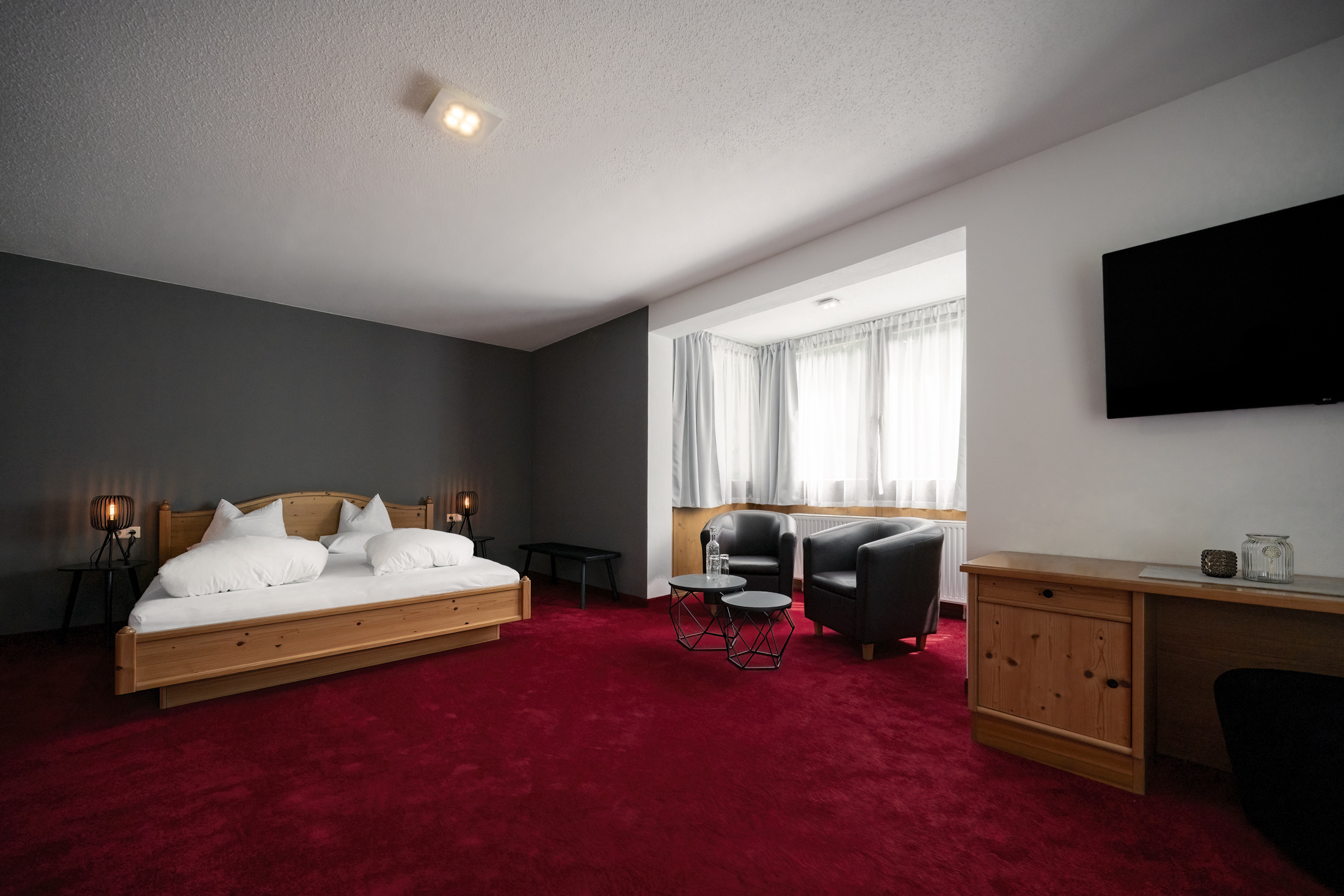 Urlaub-mit-Hund: Zimmer Sonntagshorn - Naturhotel Schütterbad