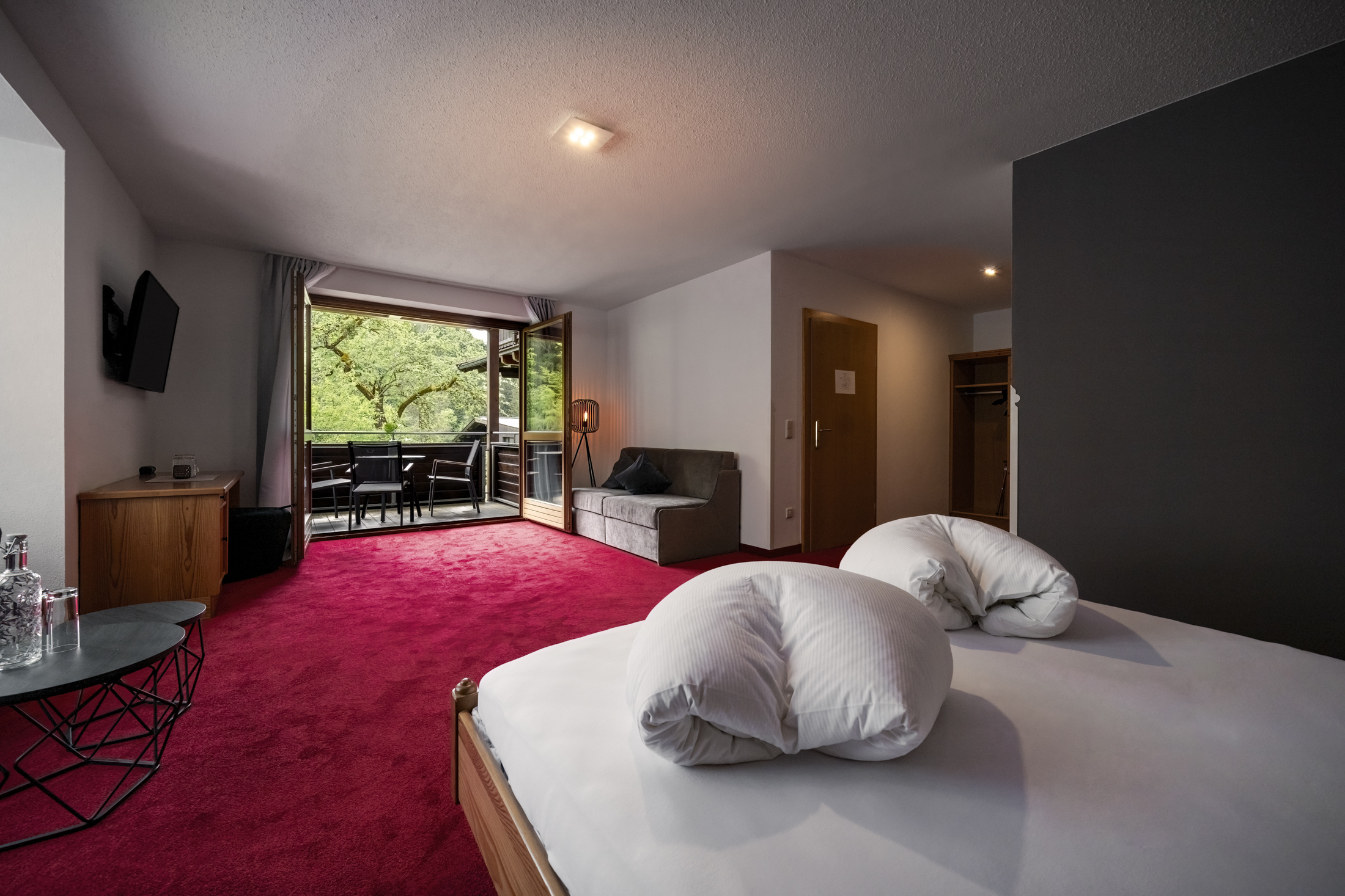 Urlaub-mit-Hund: Zimmer Sonntagshorn - Naturhotel Schütterbad