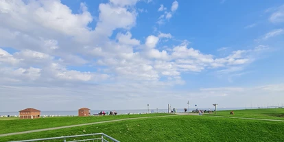 Hundehotel - Trink-/Fressnapf: im Zimmer - Wangerland - Aussicht Sonnenterrasse - NordseeResort Hotel&Suite Arche Noah