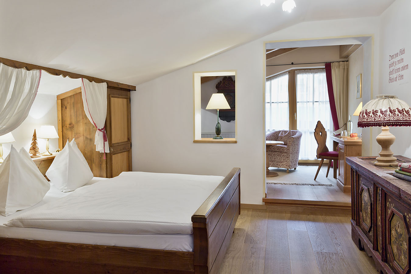 Urlaub-mit-Hund: Das Glückszimmer - Schafhubers Landhotel