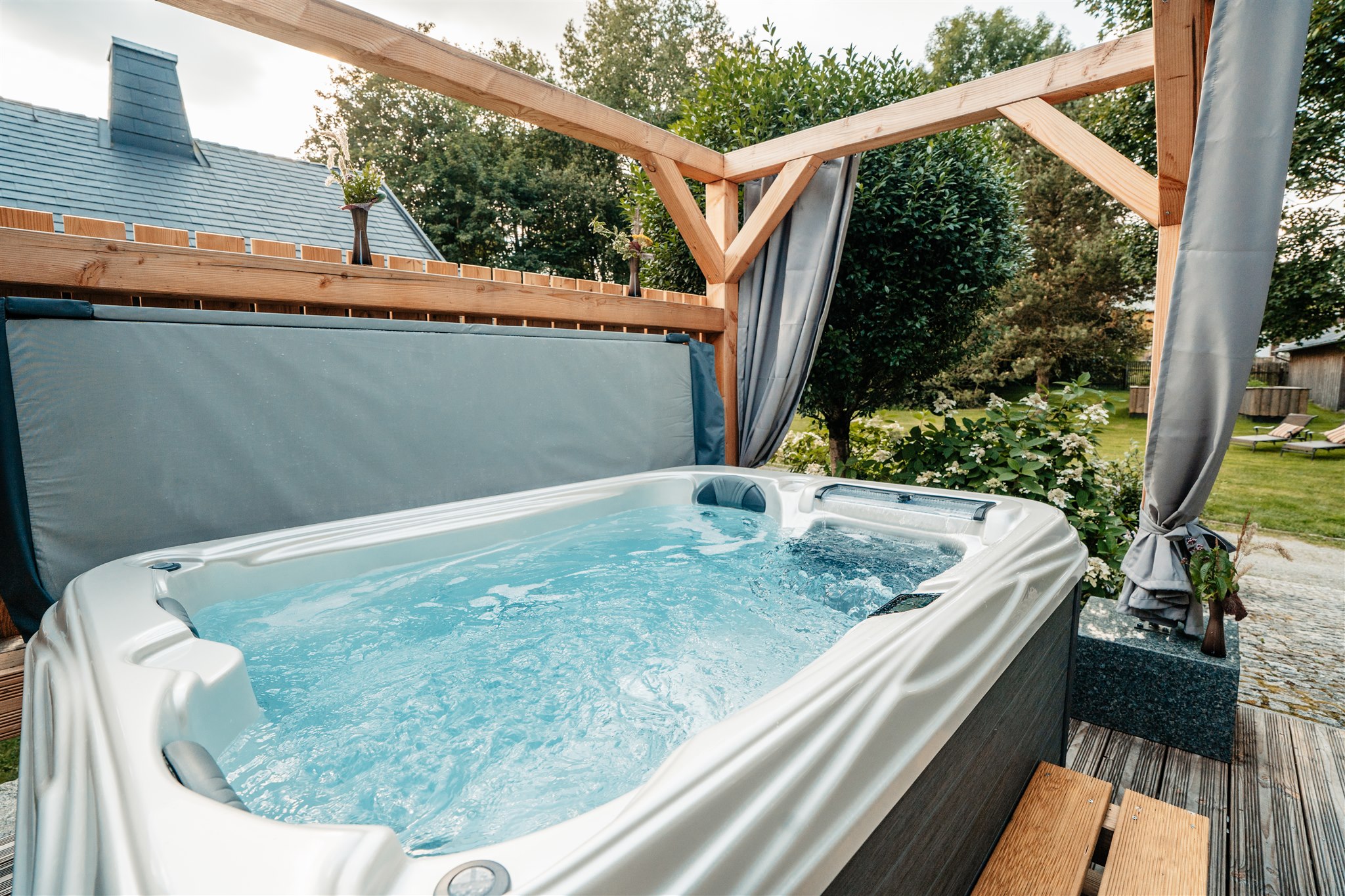 Urlaub-mit-Hund: Landhaus Chalet für 2 Personen - Ihr ganz privater Whirlpool - Das MUSSEA