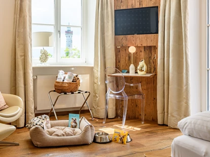 Hundehotel - PLZ 8514 (Schweiz) - Hundetreatment im Zimmer - YachtHotel Helvetia