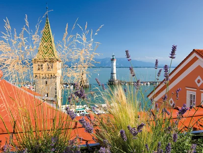 Hundehotel - PLZ 8514 (Schweiz) - Blick von unserer Dachterrasse - YachtHotel Helvetia