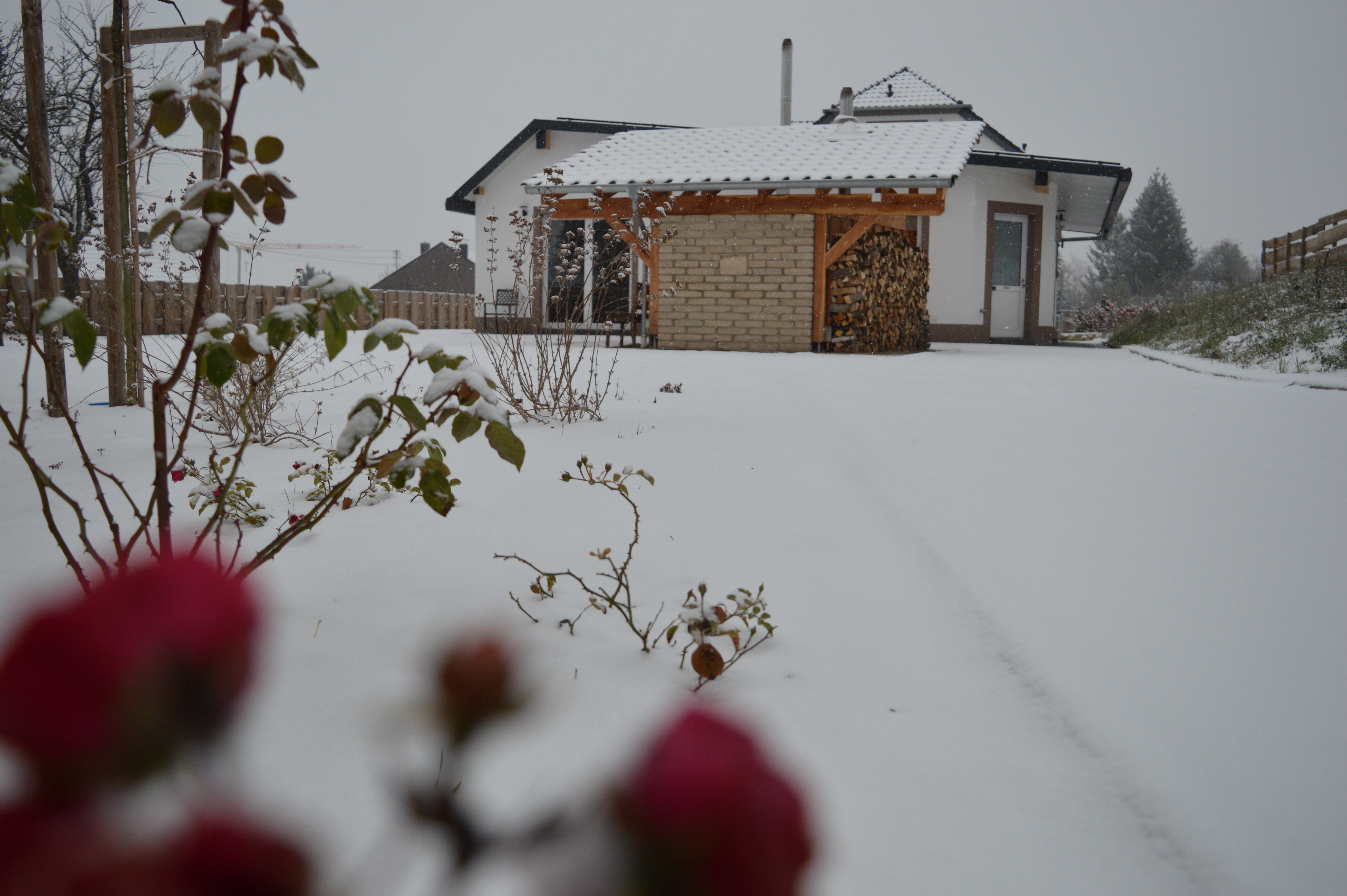 Ferienhaus mit Hund: Mit seiner völlig privaten Seite und seinem Holzzaun garantiert unsere Wellness-Scheune ein Erlebnis, das Ihre Privatsphäre bewahrt. - Feriendomizil Im Saarschleifenland  (Camille Ollinger )
