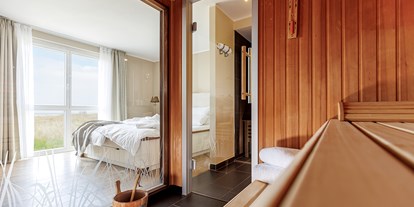 Hundehotel - Nordsee - Große Stube für Entspannte mit eigener Sauna - Hotel Zweite Heimat