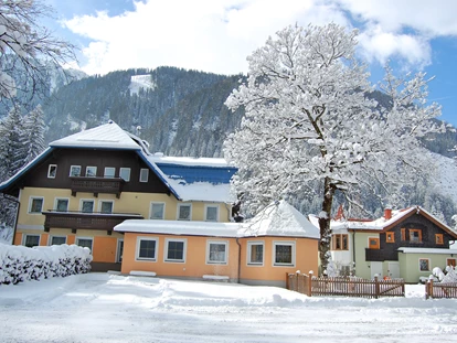 Hundehotel - Sankt Martin am Tennengebirge - Unser Hotel im Winterkleid - GRUBERS Hotel Apartments Gastein