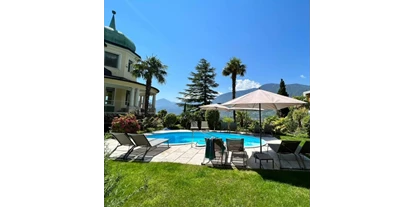 Hundehotel - Feldthurns - pool - Villa Hochland