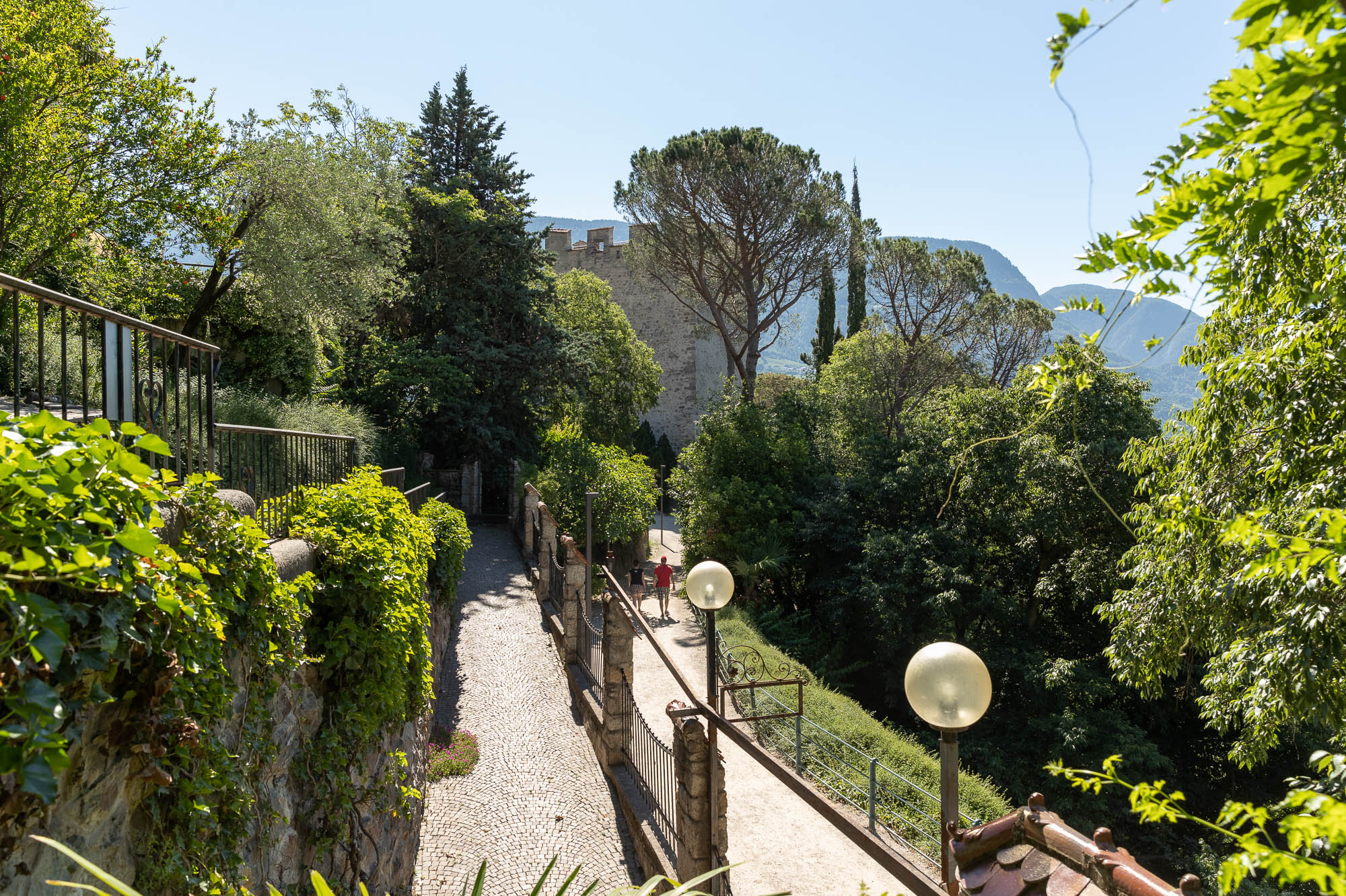 Urlaub-mit-Hund: Privater Zugang Tappeinerweg - Villa Hochland