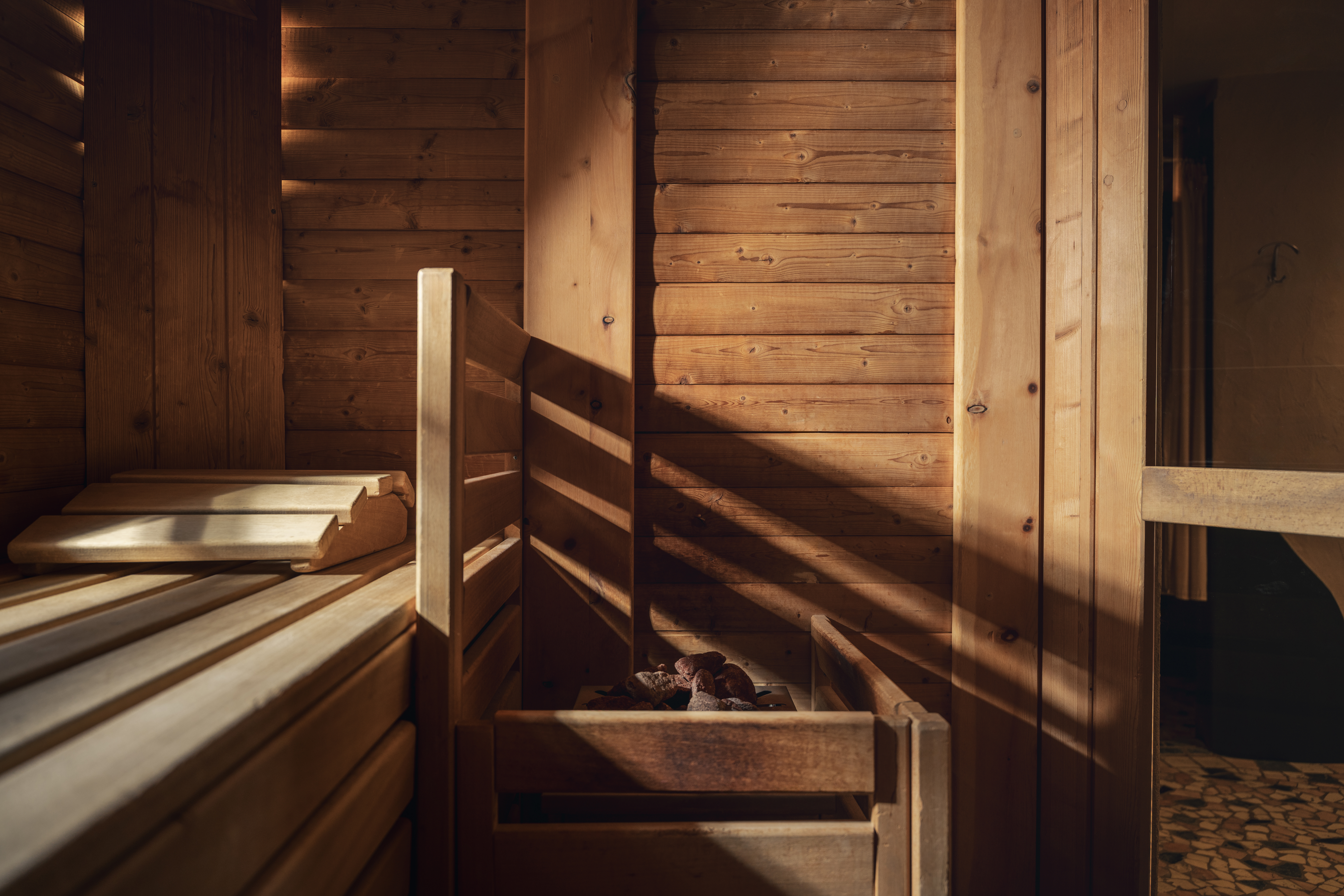 Urlaub-mit-Hund: Finnische Sauna - Hotel Schwarzer Adler 