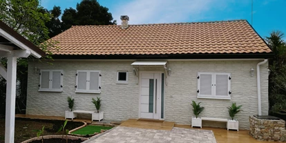 Hundehotel - Sitzplatz im Garten - Zadar - Šibenik - Villa Dobri Dupin