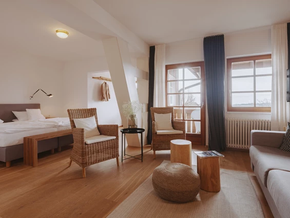 Urlaub-mit-Hund: JUNIOR SUITE - HOTEL DER HIRSCHEN