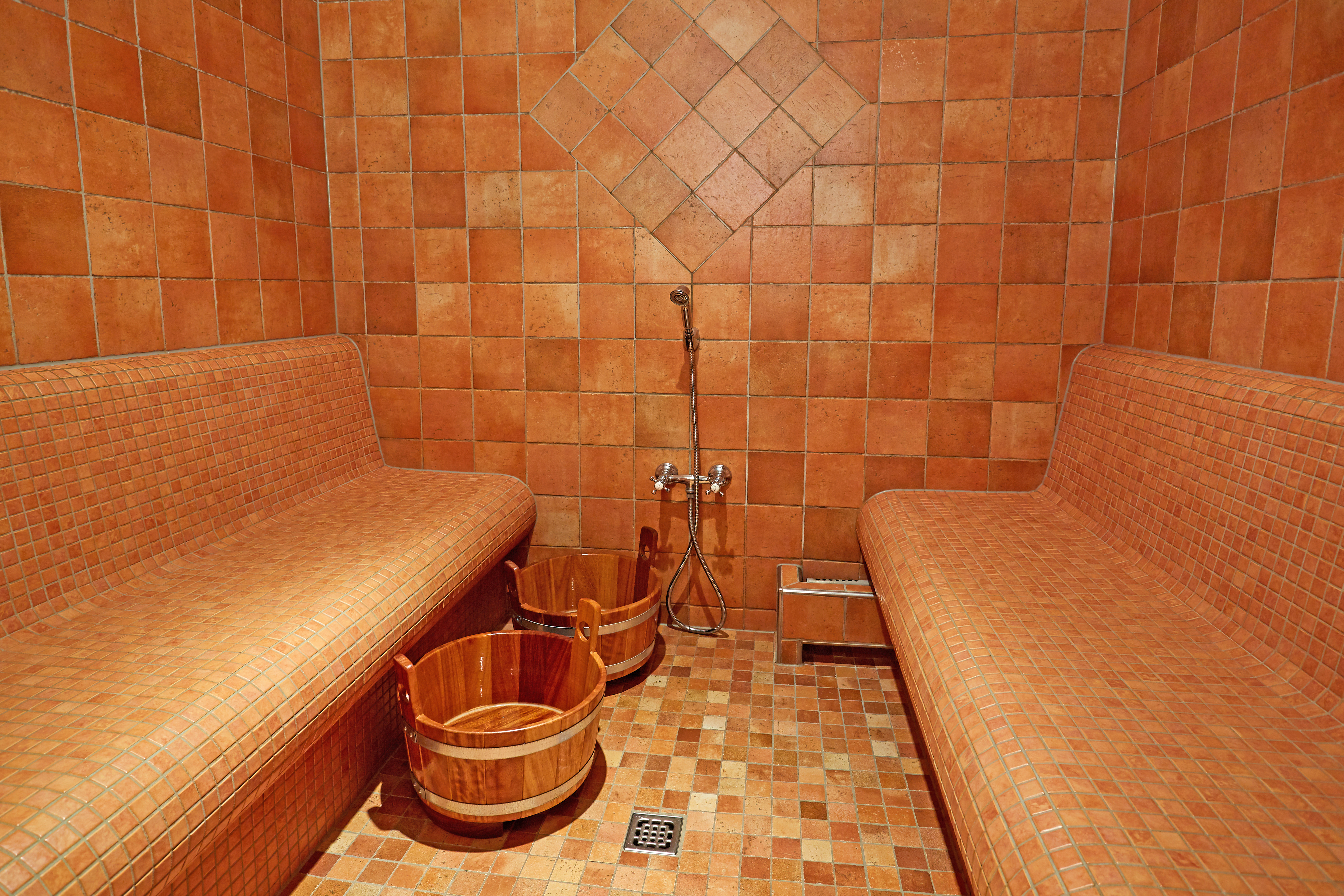 Urlaub-mit-Hund: Wellnessbereich - Dampfbad - Hotel Am Eifelsteig - Wasser | Wellness