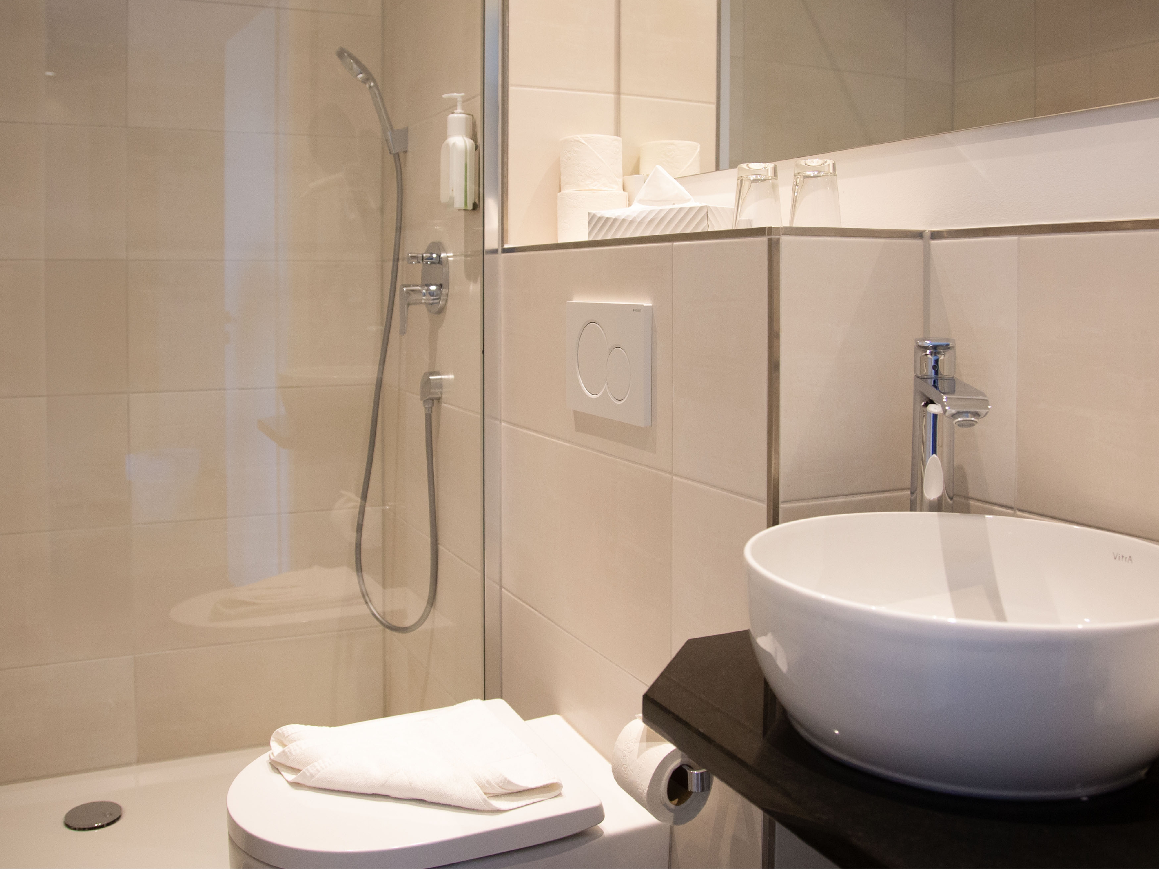 Urlaub-mit-Hund: Badezimmer  - BE BIO be natural