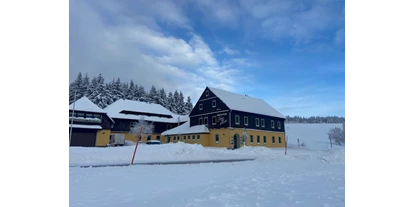 Hundehotel - WLAN - Jahnsdorf/Erzgebirge - Bestes Winterwetter - Berggasthof & Hotel Neues Haus Oberwiesenthal
