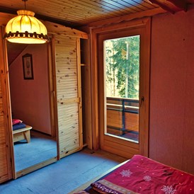 Ferienhaus mit Hund: Alle Schlafzimmer mit Balkon und Aussicht - Almchalet Goldbergleiten | Romantische Berghütte - traumhafte Sonnenlage im Nationalpark Hohe Tauern