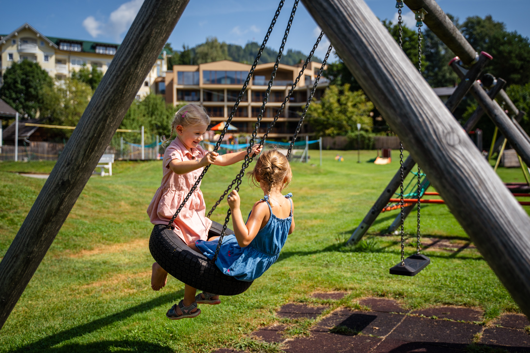 Urlaub-mit-Hund: Spielplatz auf 5.000m² - Dilly - Das Nationalpark Resort