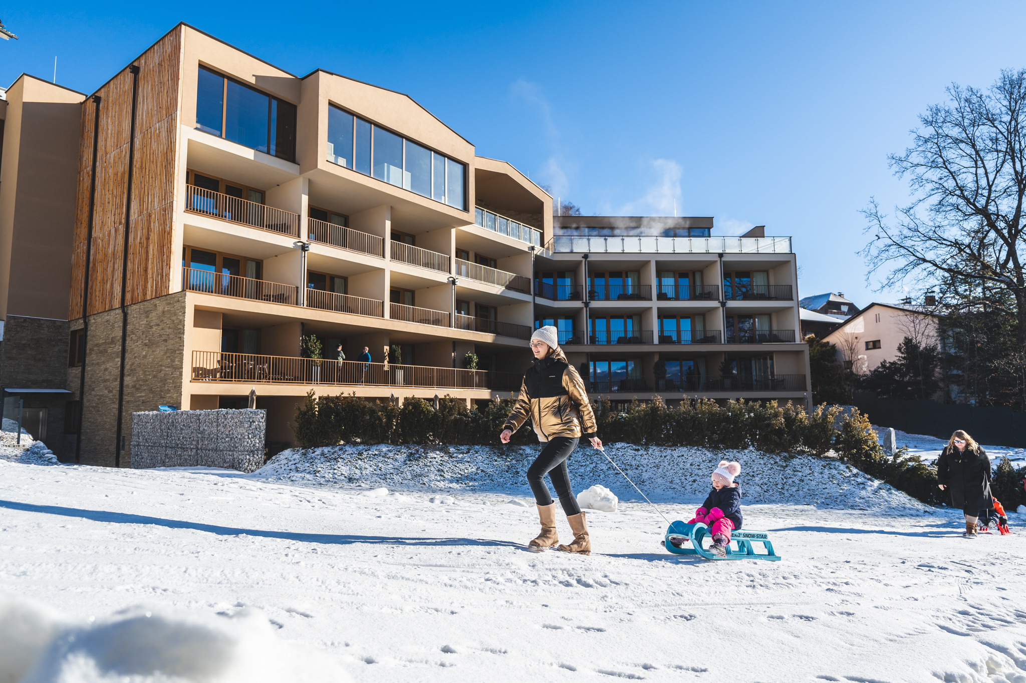 Urlaub-mit-Hund: Rodelhang direkt beim Hotel - Dilly - Das Nationalpark Resort
