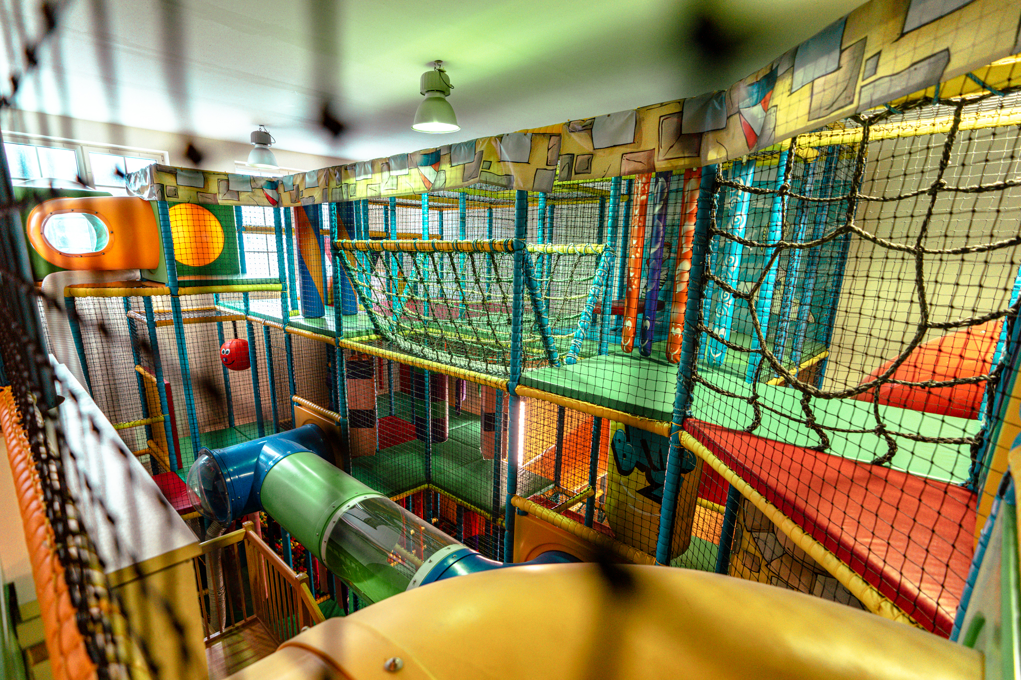 Urlaub-mit-Hund: 3-stöckige-Softplayanlage - Dilly - Das Nationalpark Resort