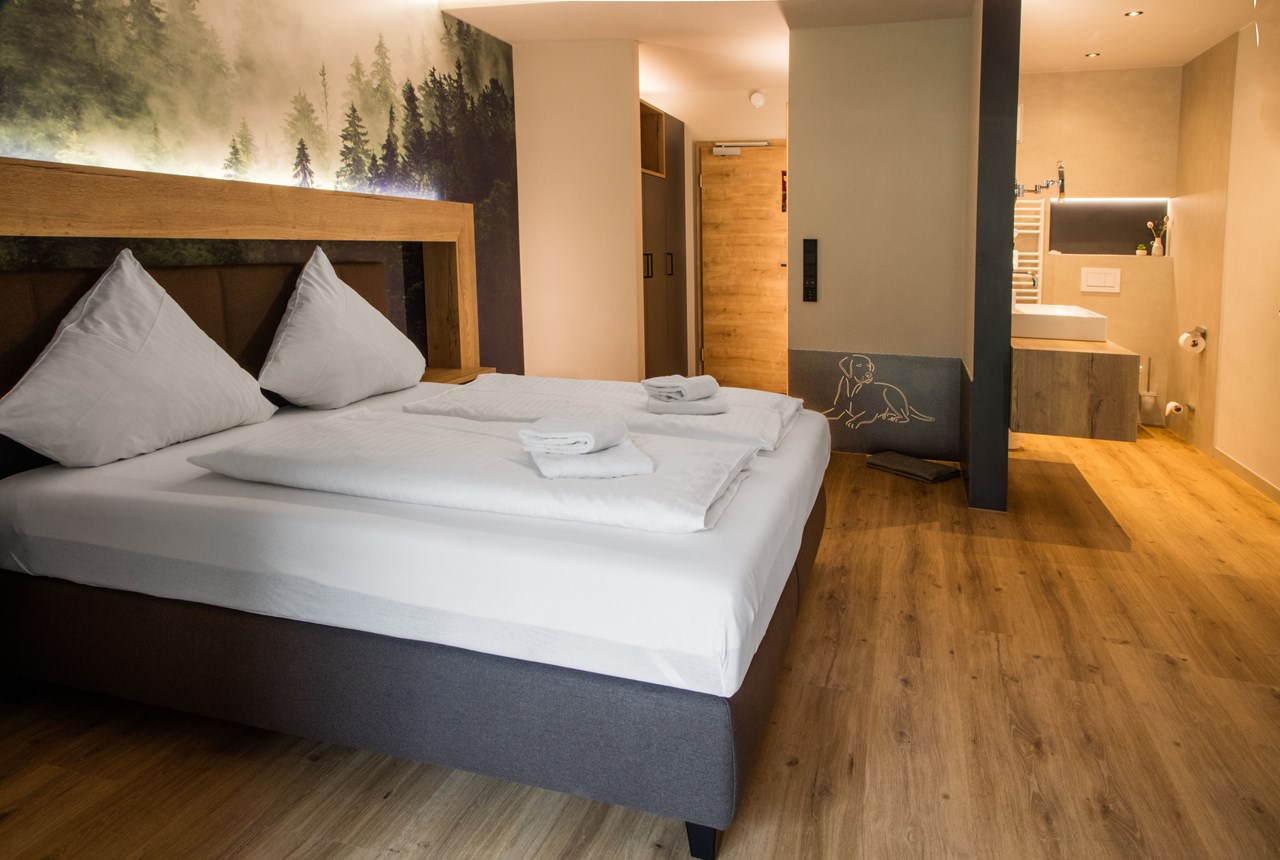 Seehotel Moldan Zimmerkategorien Doppelzimmer Deluxe mit Gartenanteil