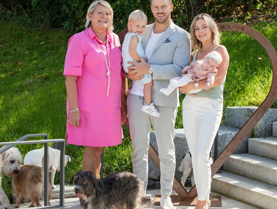 Urlaub-mit-Hund: Familie Moldan - Seehotel Moldan