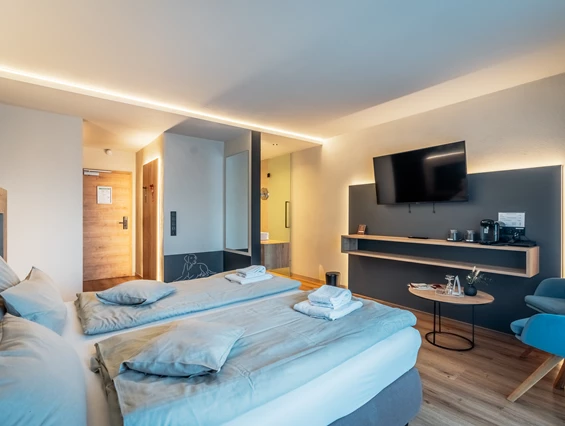Urlaub-mit-Hund: Deluxe Zimmer - Seehotel Moldan