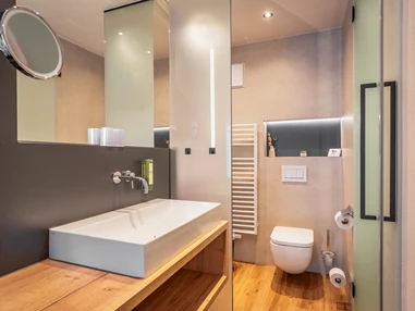 Urlaub-mit-Hund: Deluxe Zimmer Bad - Seehotel Moldan