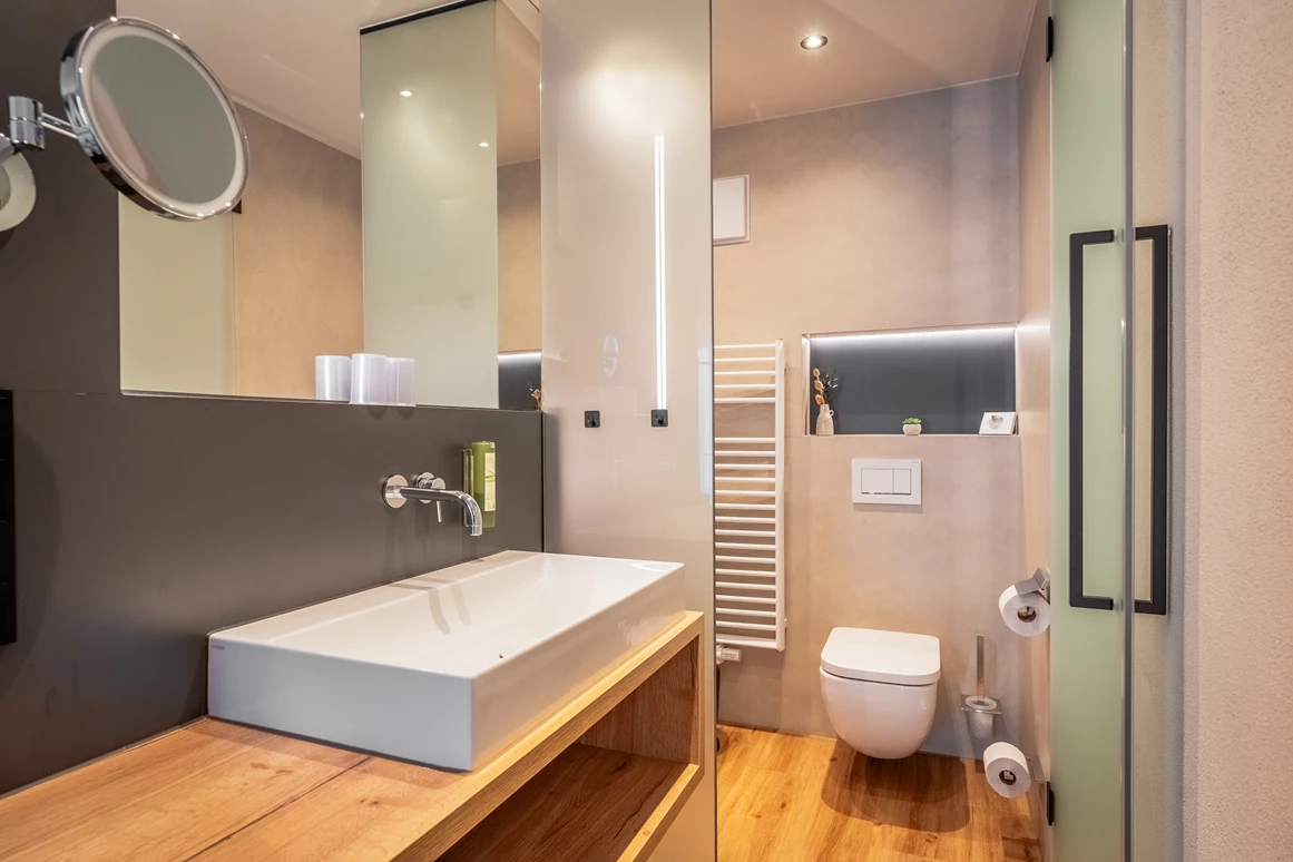 Urlaub-mit-Hund: Deluxe Zimmer Bad - Seehotel Moldan