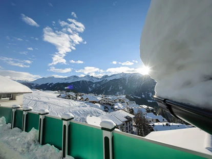 Hundehotel - Ladis - Winterpanorama - Hotel Jennys Schlössl