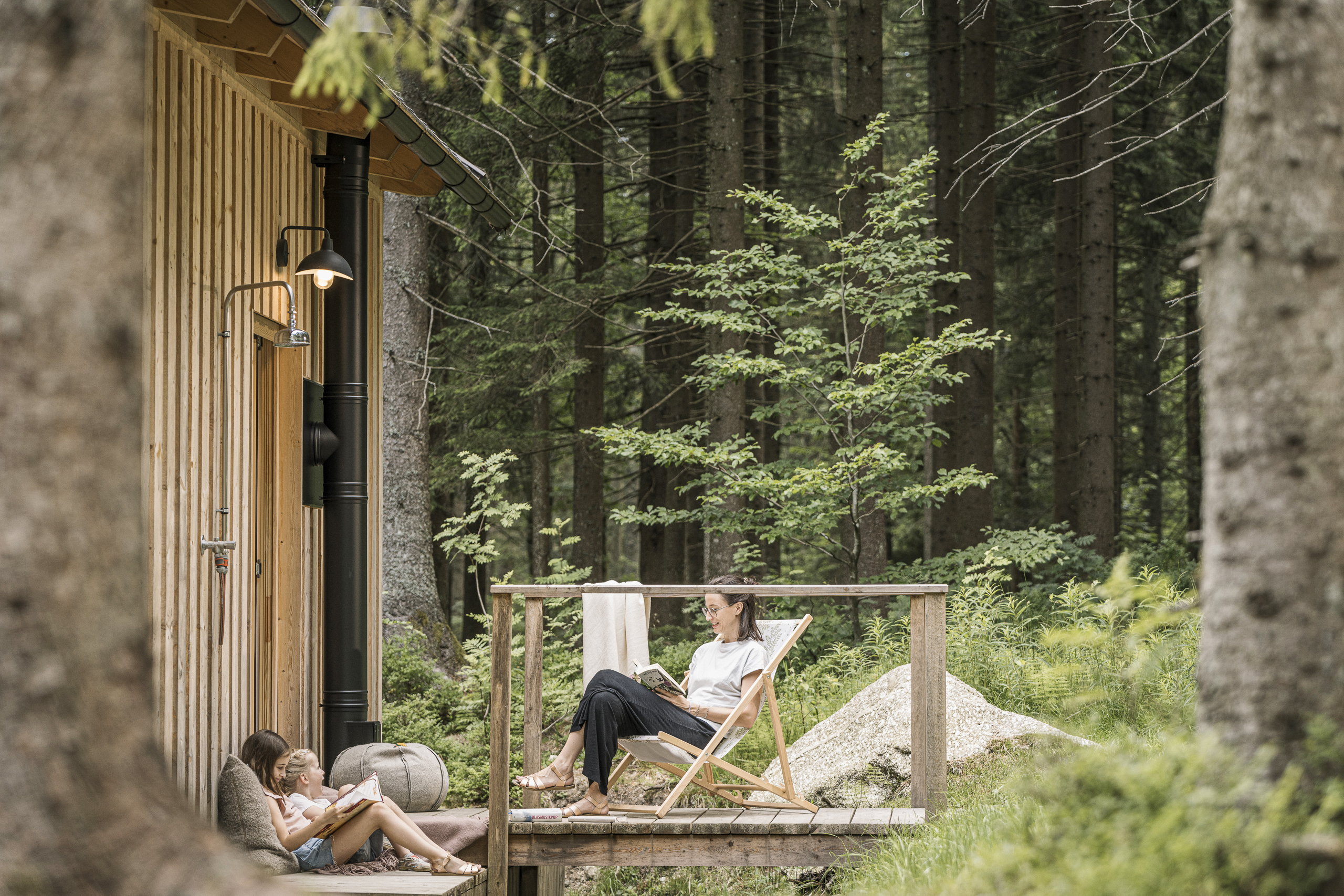 Ferienhaus mit Hund: Ramenai Das Böhmerwaldlerdorf
