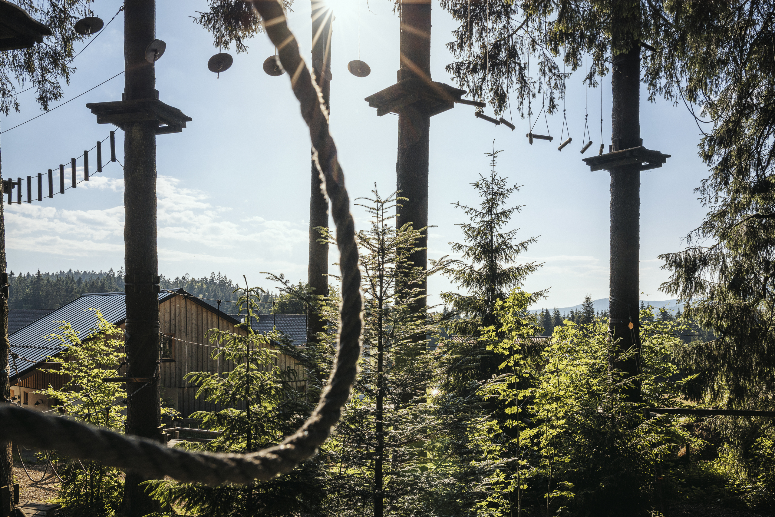 Ferienhaus mit Hund: Ramenai Das Böhmerwaldlerdorf