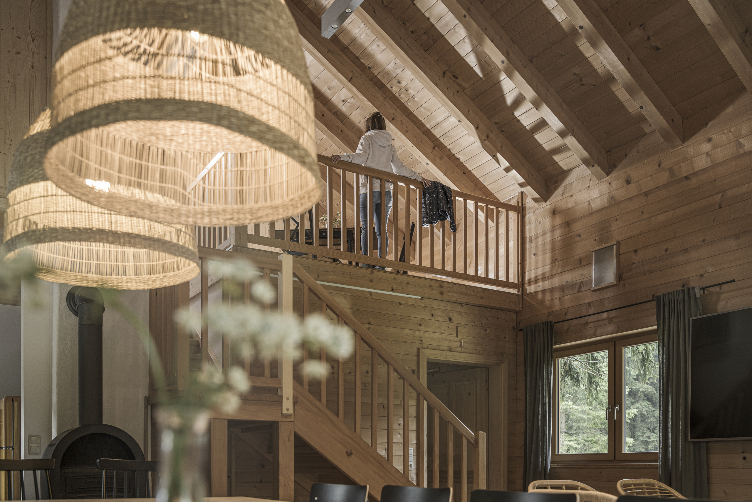 Ferienhaus mit Hund: Ramenai Das Böhmerwaldlerdorf