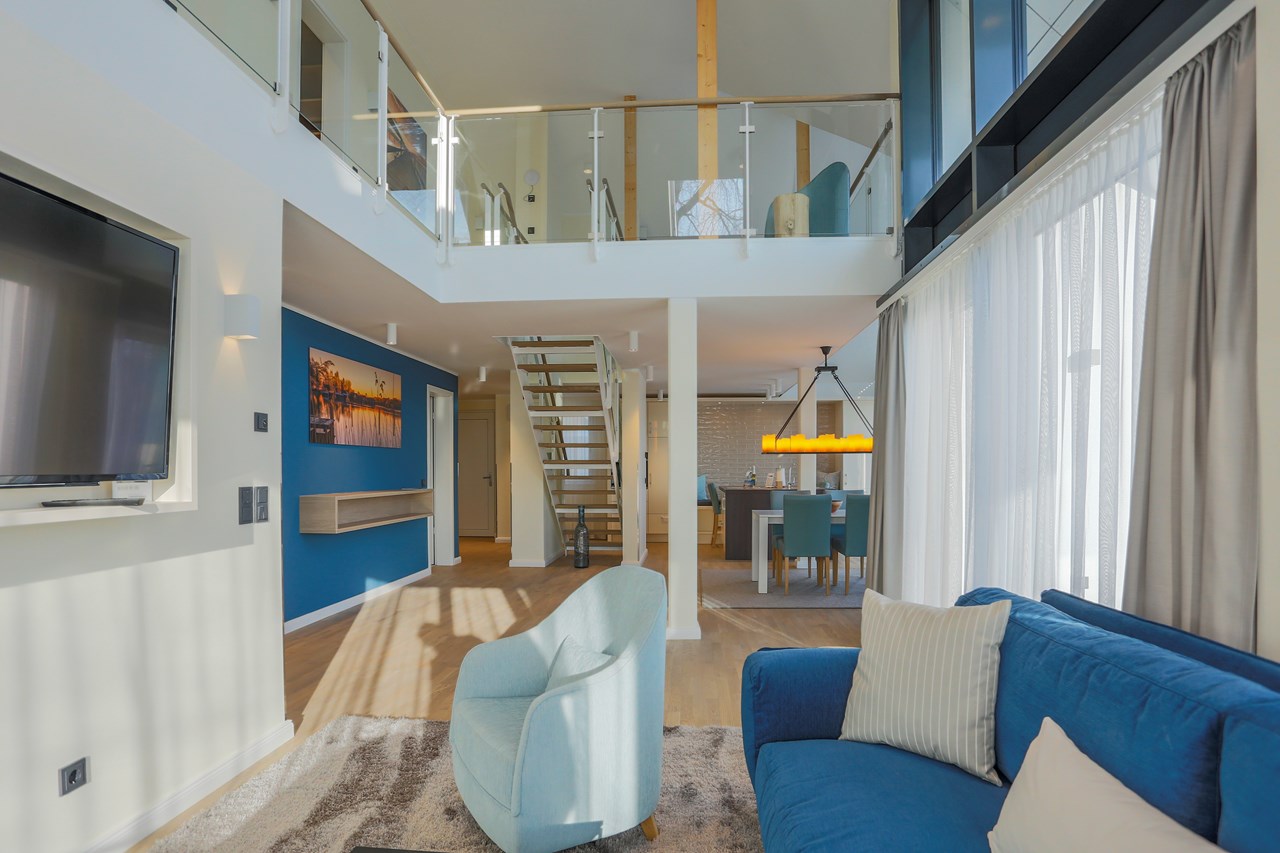 MAREMÜRITZ Yachthafen Resort Zimmerkategorien Mare Grand Maisonette Suite