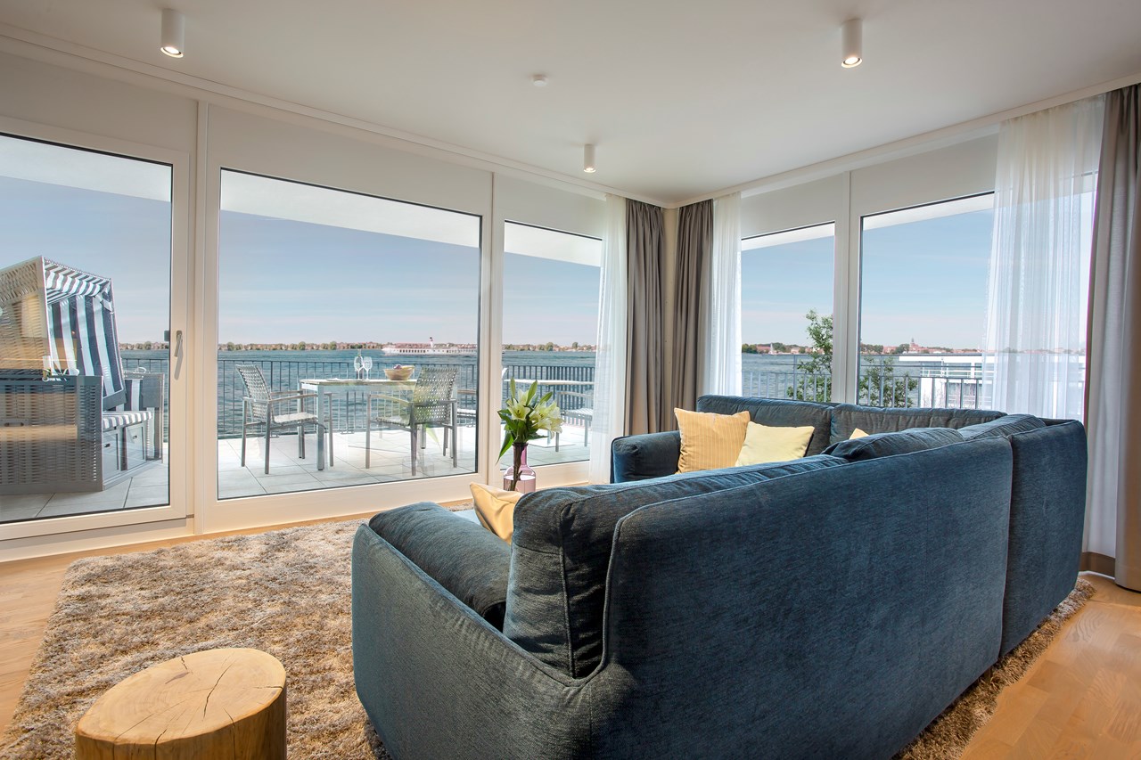 MAREMÜRITZ Yachthafen Resort Zimmerkategorien Anker Penthouse Suite