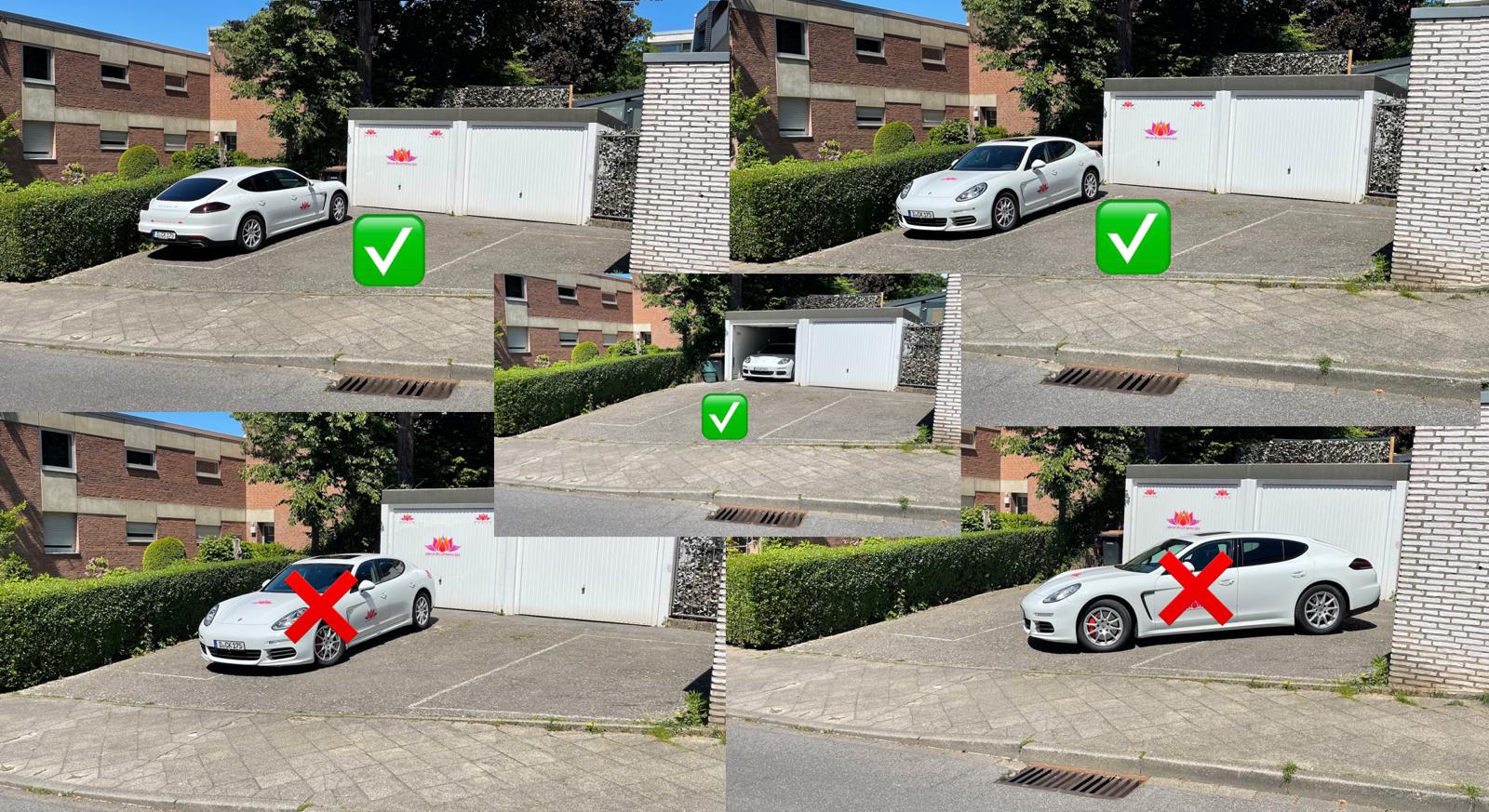 Ferienhaus mit Hund: Parkplatz - Marcel Bruckmanns Spa