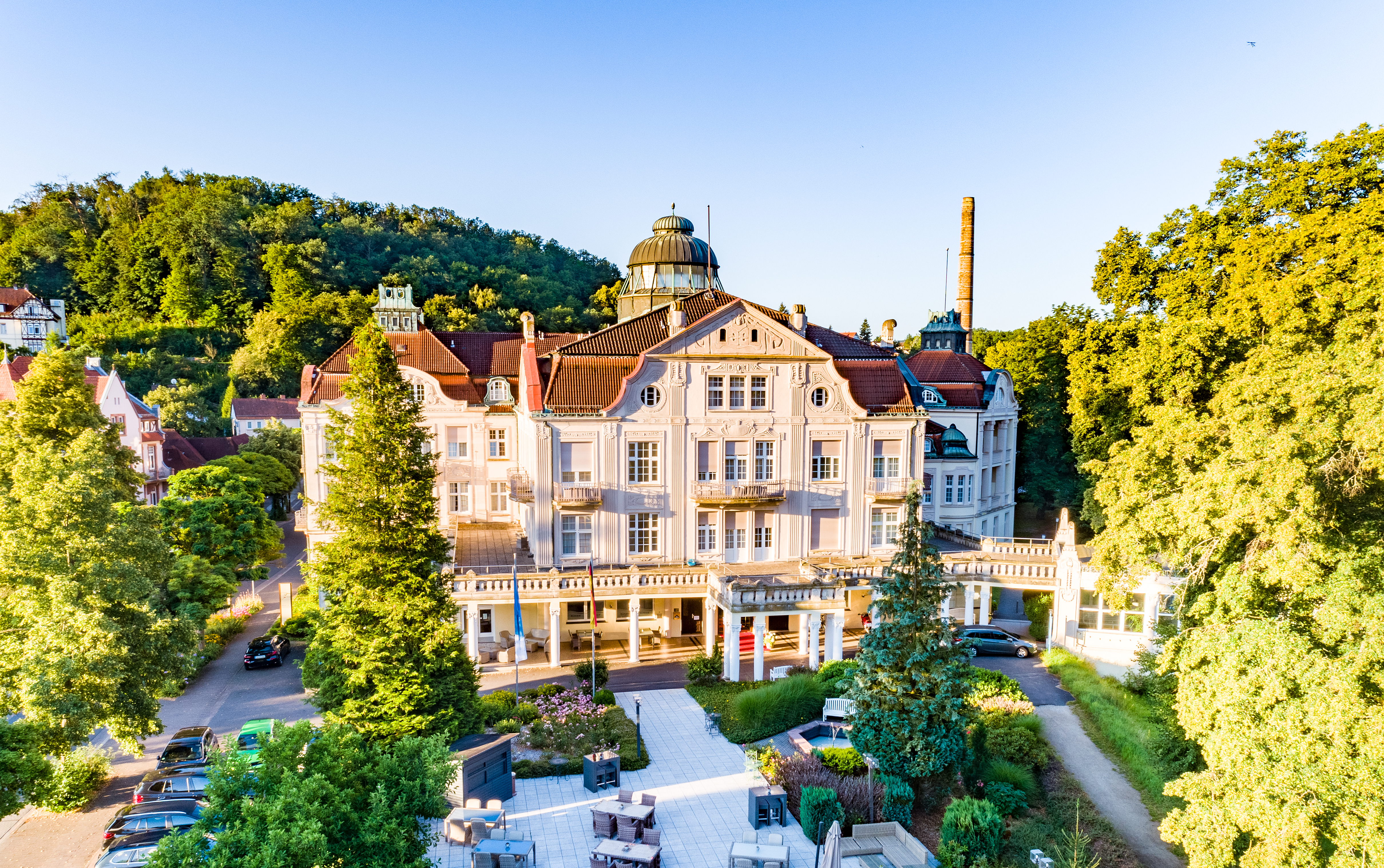 Hundehotel - Hessen - Außenansicht - Boutique Hotel Badehof