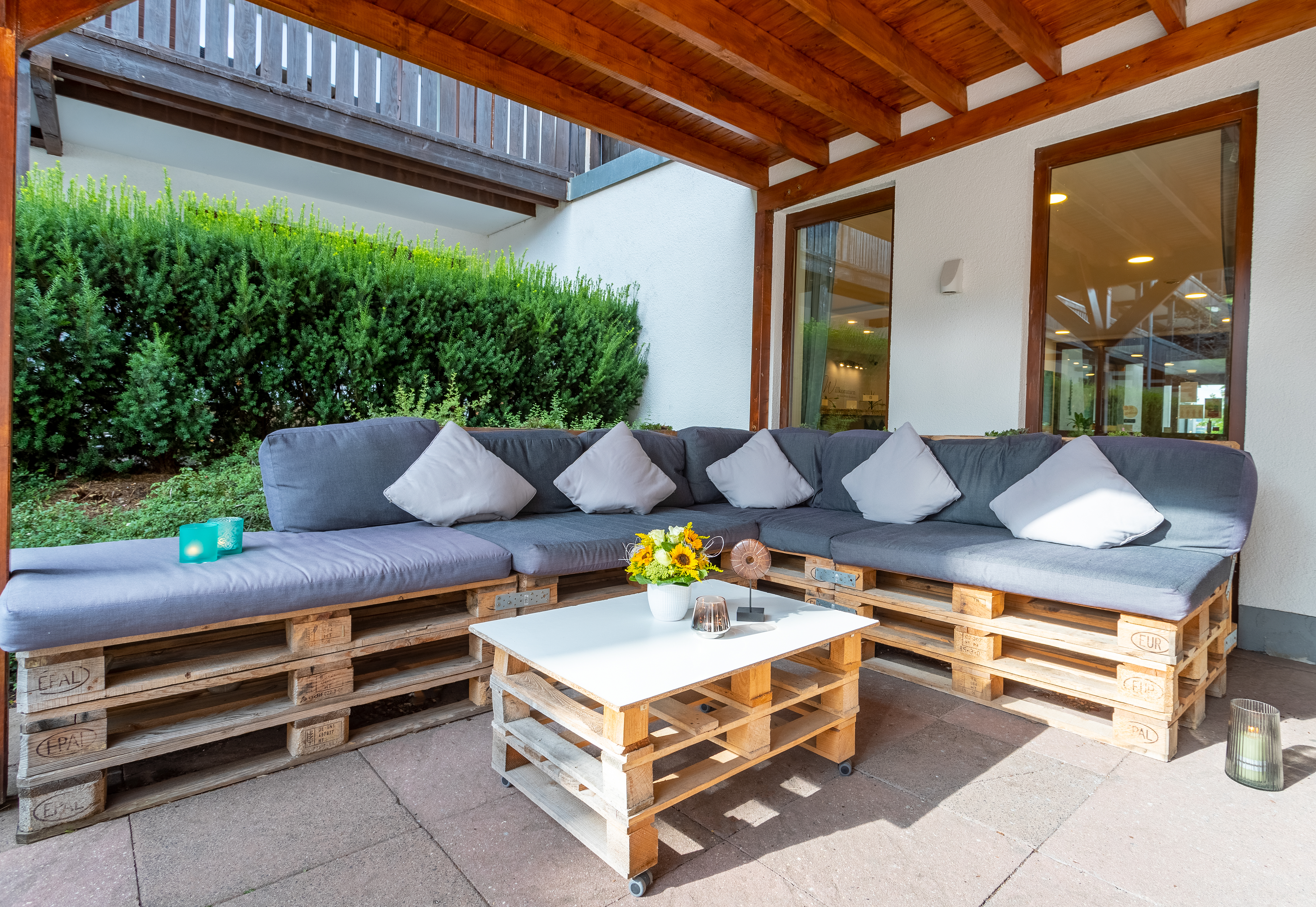 Hundehotel - Hessen - Innenhof - Rhön Residence