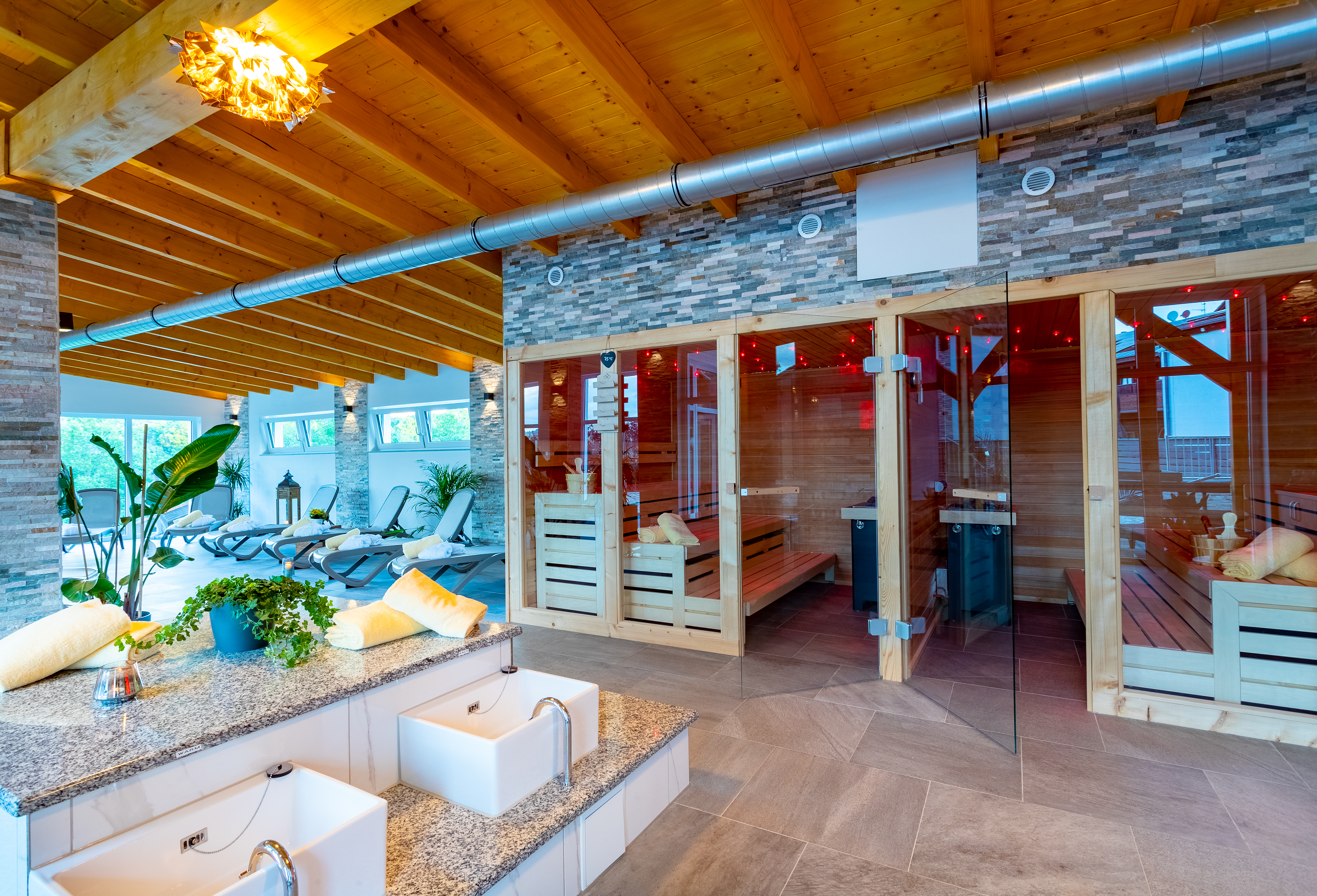 Urlaub-mit-Hund: Sauna - Rhön Residence