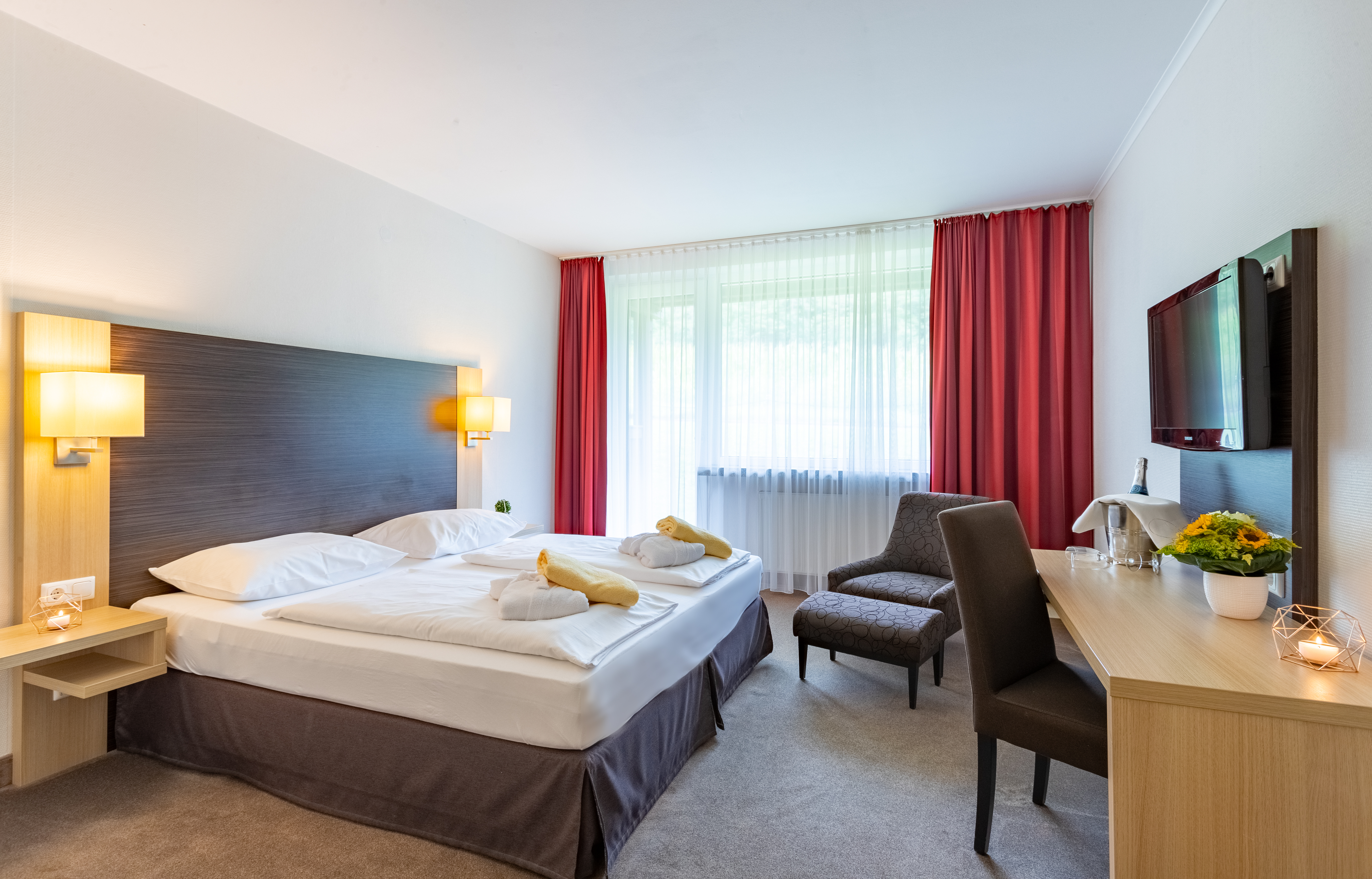 Urlaub-mit-Hund: Standard Superior Doppelzimmer - Rhön Residence