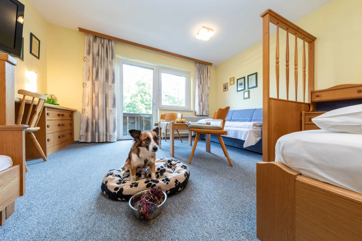 Urlaub-mit-Hund: Almfrieden Hotel & Romantikchalet - Urlaub mit Hund, Wohnen | Schlafen