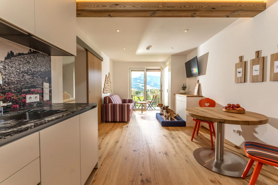Urlaub-mit-Hund: Almfrieden Hotel & Romantikchalet - Urlaub mit Hund, Wohnen | Schlafen