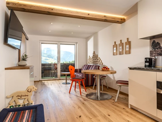 Urlaub-mit-Hund: Almfrieden Hotel & Romantikchalet - Wohnen | Schlafen