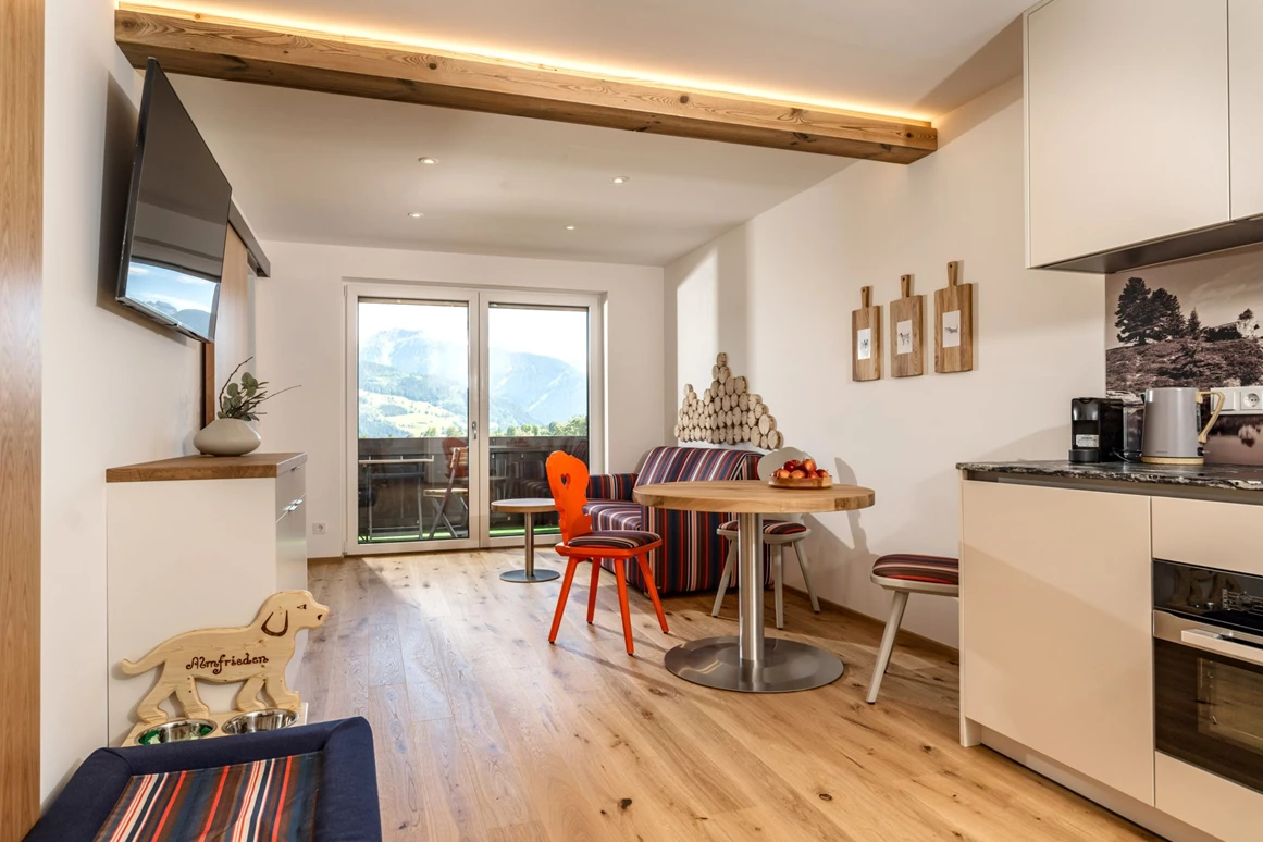 Urlaub-mit-Hund: Almfrieden Hotel & Romantikchalet - Wohnen | Schlafen