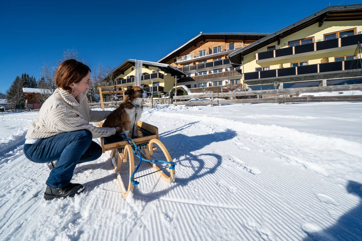 Urlaub-mit-Hund: Almfrieden Hotel & Romantikchalet - Haus | Umgebung, Urlaub mit Hund