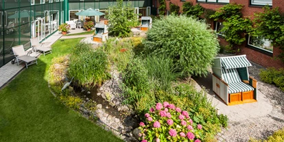 Hundehotel - Klassifizierung: 4 Sterne S - Schleswig-Holstein - Wellnessgarten - Ringhotel Birke